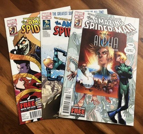 Amazing Spider-Man #693-695 (2012) NM Marvel Comics Mary Jane Kingpin Hobgoblin