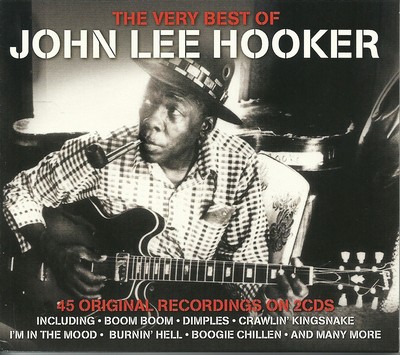 THE VERY BEST OF JOHN LEE HOOKER - 2 CD BOX SET - BOOM BOOM, DIMPLES & MORE