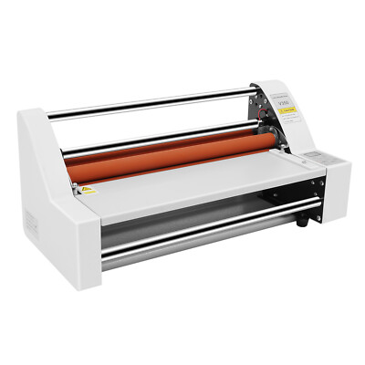 #ad V350 Laminating Machine Hot Cold Roll Laminator Digital Display Single Dual $188.46