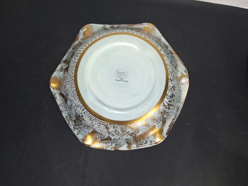 Stangl Bowl Centerpiece 4062 Gold Pottery Vintage Fluted Ruffled Rim USA - Picture 7 of 8