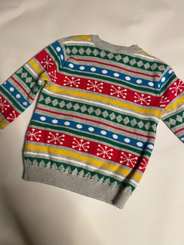 NWOT Disney Store 2018 MINNIE MOUSE Christmas Holiday Sweater Girl Size 4 - Picture 4 of 6