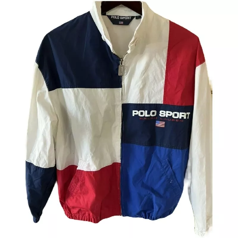 Polo Sport Vintage 90s Ralph Lauren Color Block Men Size L