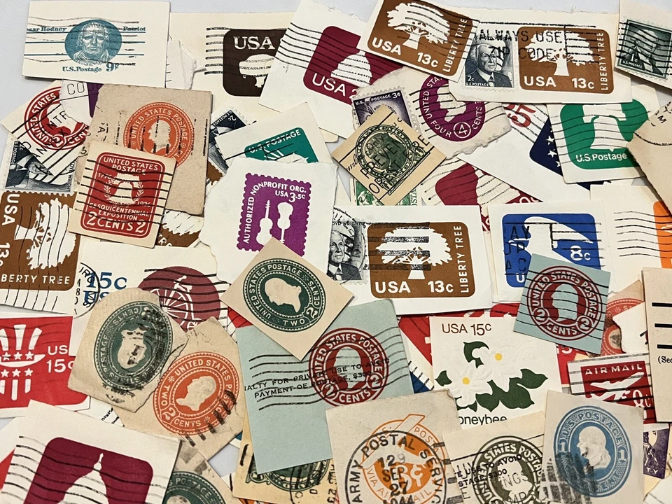 GREAT LOT OF U.S. CUT SQUARES, NICE COLLECTION #18 - Image 4 of 4