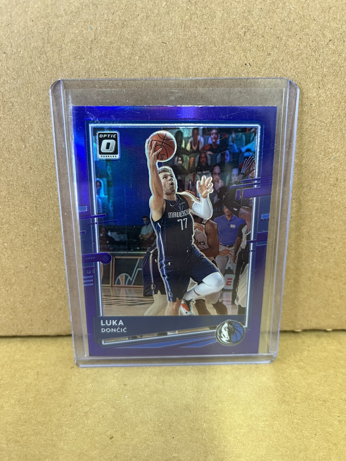 2020-21 Donruss Optic Luka Doncic Purple Prizm Dallas Mavericks #86
