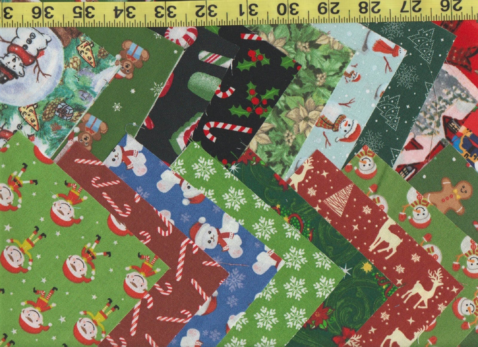 20 PIECE CHRISTMAS Quilt Layer Cake 10"x10" Fabric 100Cotton SOME
