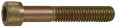 Hex Socket Cap Screw: 3/8-16 Thread, 2'' Length Under Head, 4037 Alloy Steel 5PK