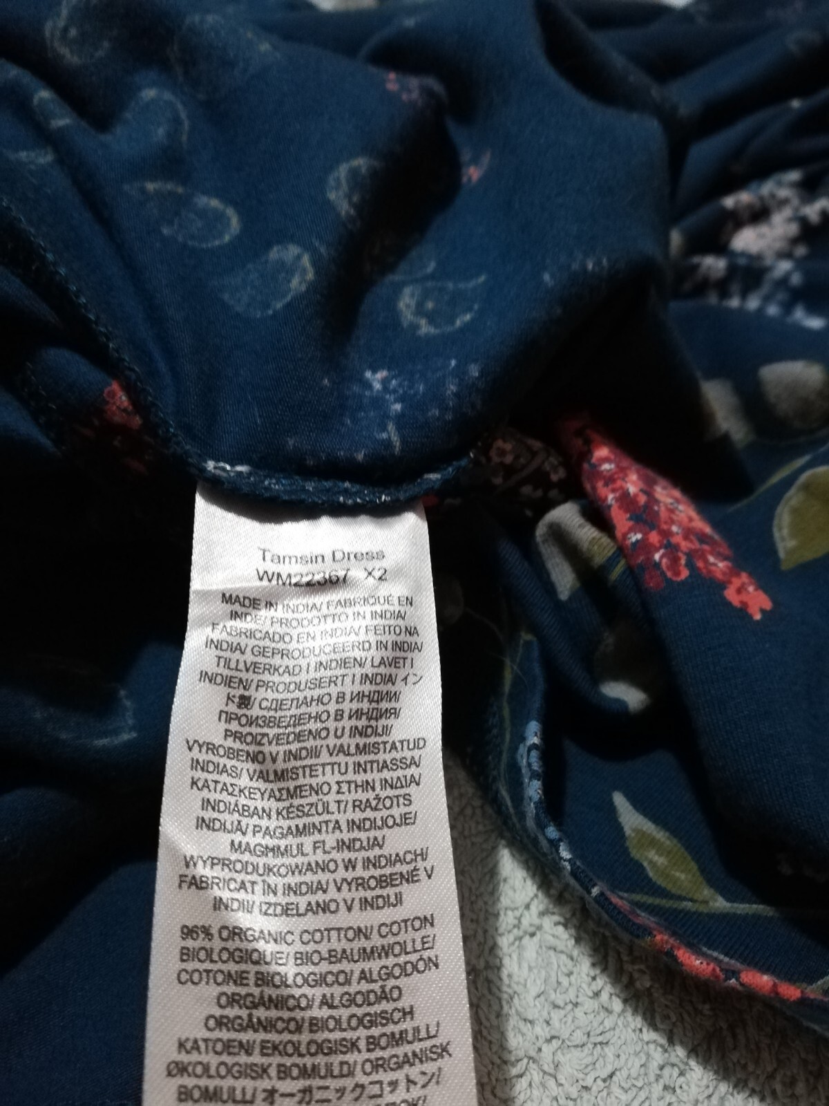 Seasalt Tamsin Dress. Size 20. BNWT. Painted Achillea Dark Eden eBay