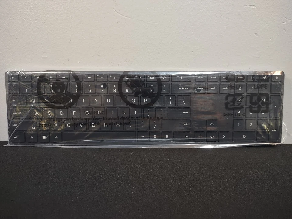 HP 450 Programmable Wireless Keyboard Windows 11 10 MacOS 4R184AA#ABL, No Dongle - Image 3 of 4