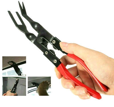 Trim Clip Zange - gefedert | breite Nase | Panel/Faszien entfernen | Autojack 
