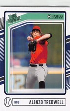 2024 Donruss - Alonzo Tredwell - Base - Rated Prospects - Houston Astros #157