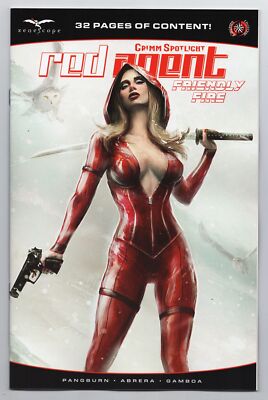 Grimm Spotlight Red Agent Friendly Fire #1 Cvr C Abbondanza (Zenescope) NM