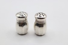 Shaker vintage in argento sterling sale e pepe timbrato sterling