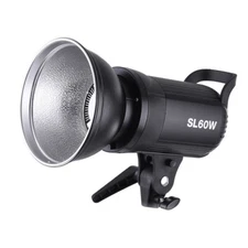 5600K 60W LED Video Light with Bowens Mount for Photo Studio Photography US Plug