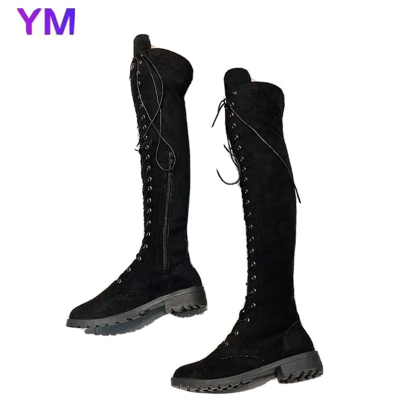 HOT YM Over The Knee Boots 2021 Style Trend W...