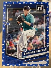 2023 Donruss Baseball Base Independence Day #144 Emerson Hancock