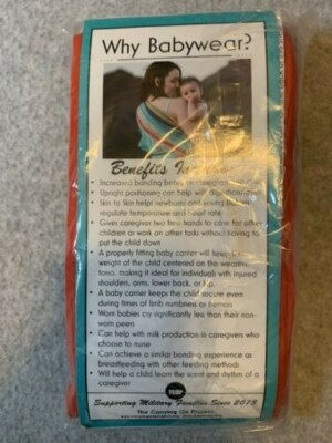 Baby Wrap by BabyWear Increases bonding between parent child