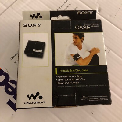 Sony MD-CASE5 Portable Minidisc Walkman Armband Carry Case OEM Authentic NEW NIB