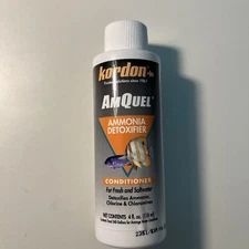 Kordon Amquel  Ammonia Remover Water Conditioner 4 fl oz- Brand New