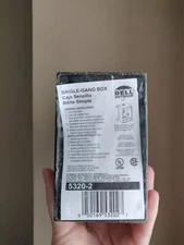 Hubbel Bell Box 1 Gang Bronze Rectangular 3-1/2" 5320-2