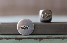 SUPPLY GUY 6mm Baby Shark Metal Punch Design Stamp SGCH-376