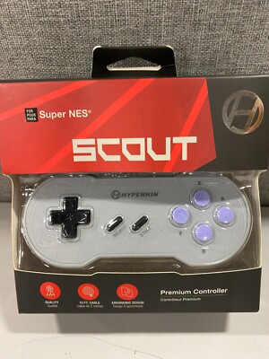 Hyperkin ''Scout'' Premium BT Controller for Super NES/PC/Mac/Android