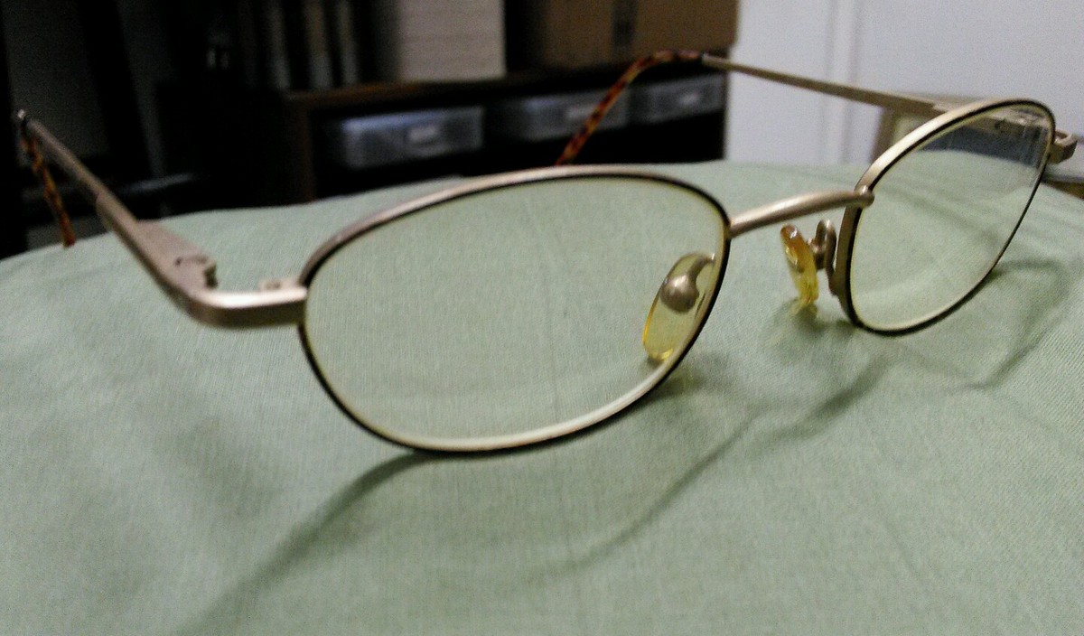Warner Brothers Looney Tunes Gold Tortoise Designer Eyeglass Frame