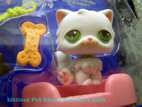 Littlest Pet Shop International PUG lot #2 PERSIAN CAT #15 Rare NIB 1st 80 Pets - Picture 3 of 5