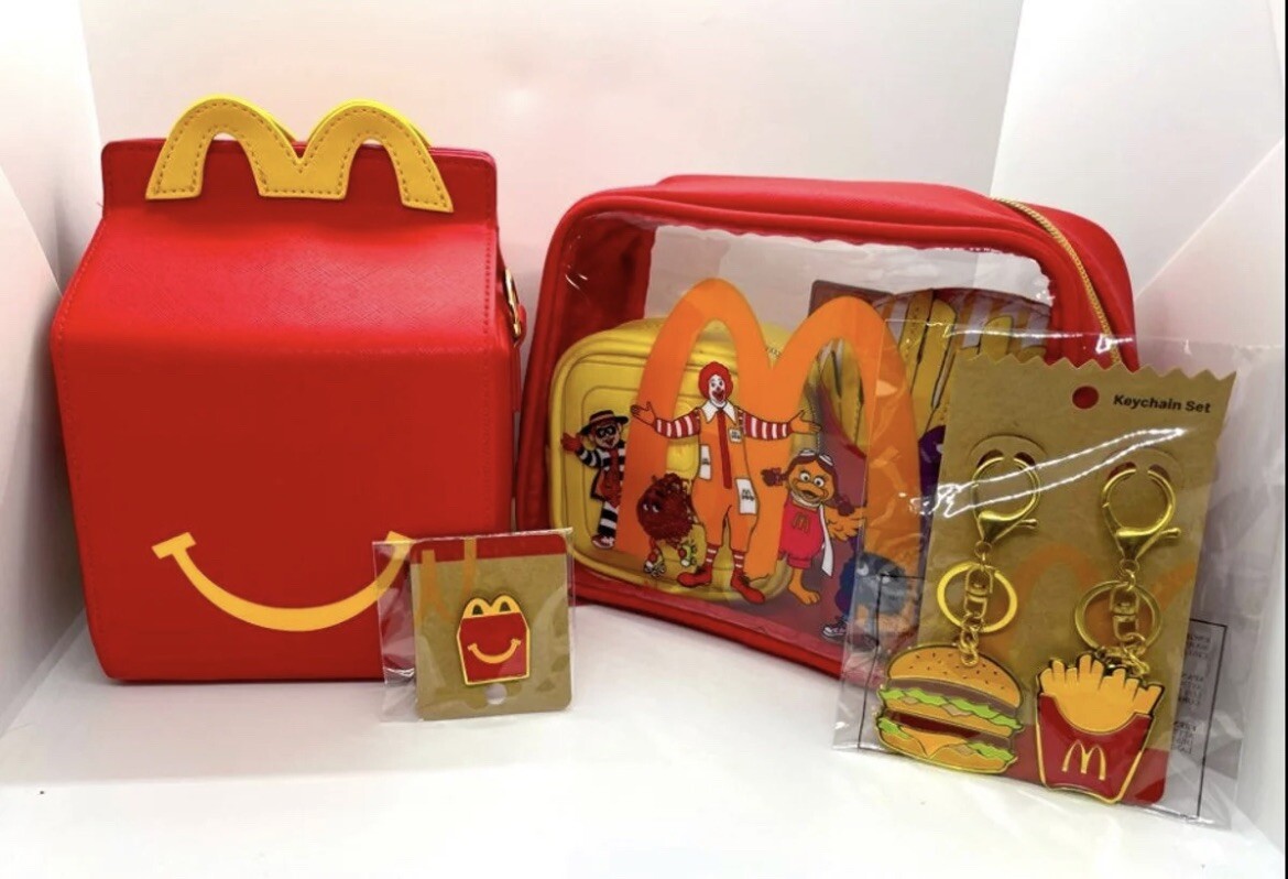 McDonald\'s Happy Meal Box Figural Crossbody Bag New BRAND NEW McDonald main image 4