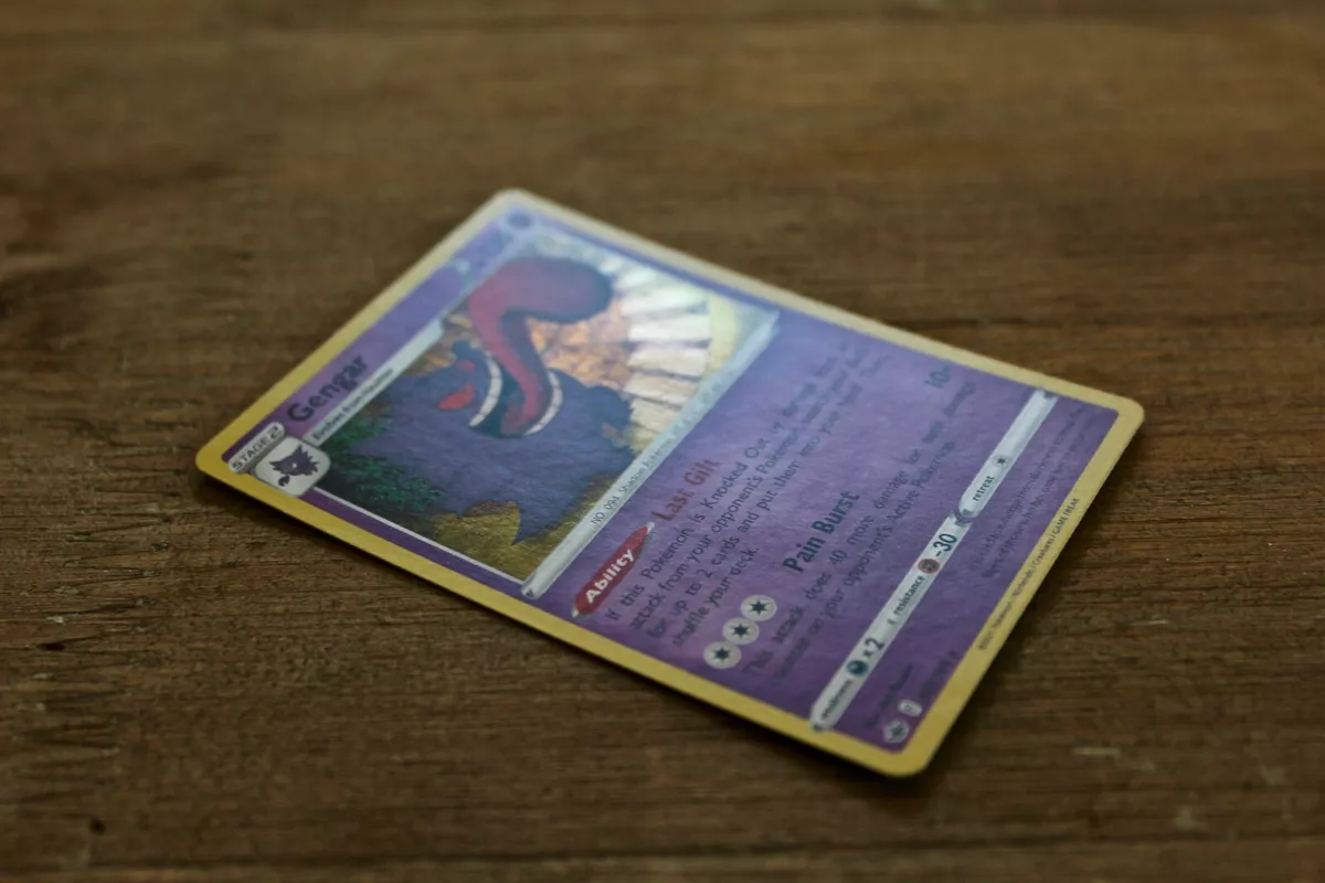 Gengar 057/198 Holo Rare Sword & Shield - Chilling Reign Pokemon 2021