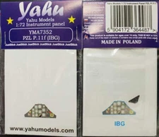 Yahu Models 1/72 Yahu Models PZL P.11f