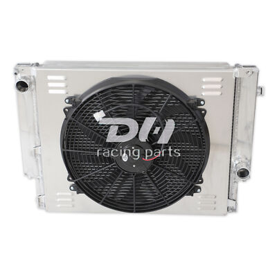 2 Row Alu Radiator+Shroud+16