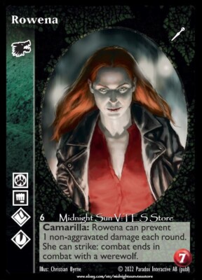 Rowena Gangrel The Fall of London V:TES VTES Vampire CCG
