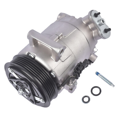 AC Compressor with Clutch & Pulley for Chevy Colorado Equinox 1.5L 2.5L ...