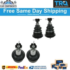 TRQ New Front Upper & Lower Ball Joints Kit of 4 For 1994-1999 Dodge Ram 1500