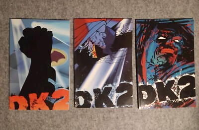 DK2 #1-3 The Dark Knight Strikes Again Complete TPB Set DC Comics Frank Miller 2