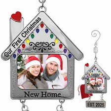2025 Our New Home Photo Christmas Ornament - First Christmas in Our New Home ...