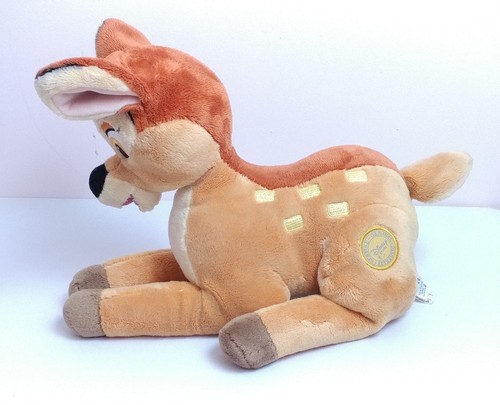 disney store bambi plush authentic baby deer fawn stuffed animal
