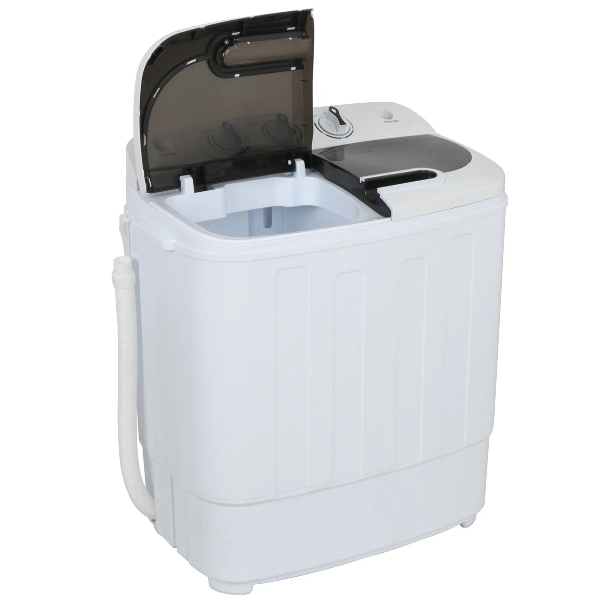 Portable Mini Wash Machine Compact Twin Tub 13lbs Top Load Washer