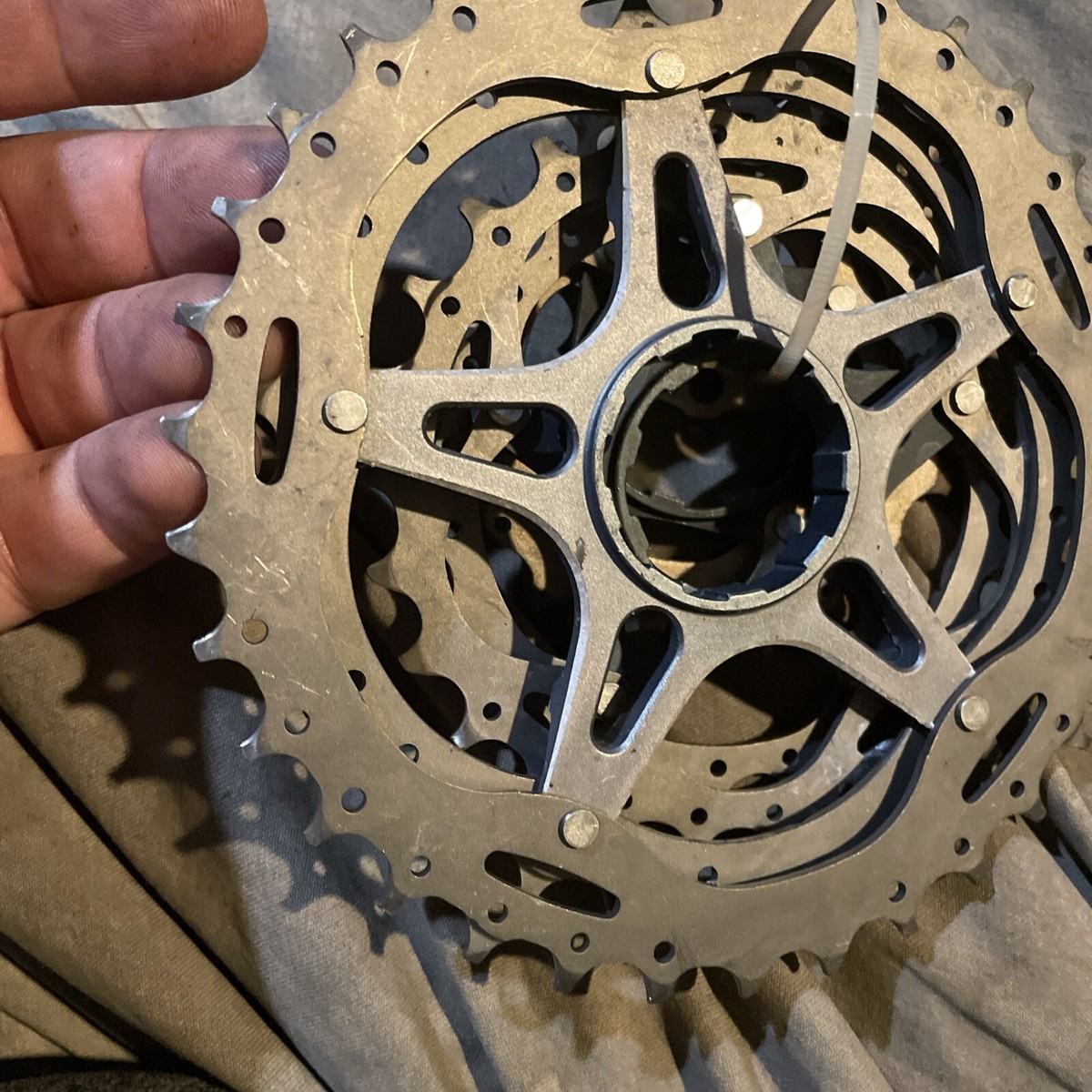 Shimano XTR CS-M970 9 Speed Cassette 11-34 | eBay