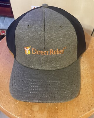 Direct Relief  Structured Polo Spandex/knitted Mesh Hat.NEW.