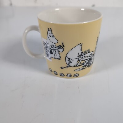 Mumin großer Becher gelb 0,4 L Arabia Special Edition Muumi