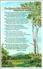 Postcard - The Spirit of Mt. Washington - New Hampshire