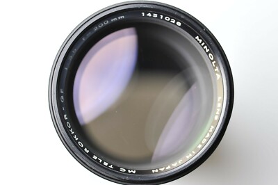 Minolta MC Tele Rokkor-QF 200mm F3.5 [1431026] | eBay