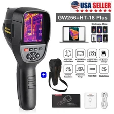 HT-18+/GW256 Handheld Thermal Imaging Camera 10800Pixel IR Resolution 3.2"Screen