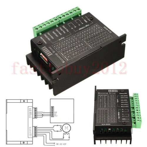 TB6600 CNC Schrittmotor Treiber Controller Steuerung Stepper Motor Driver 9-42V - Bild 1 von 11