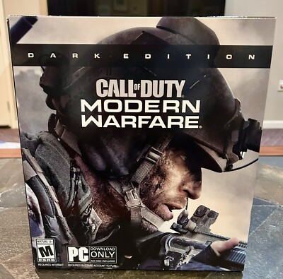 Call of Duty: Modern Warfare - Dark Edition (PC 2019) NEW AND SEALED
