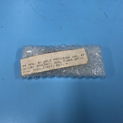 344-0501// AMAT APPLIED 0020-31257 BRACKET, DUAL, FIBER OPTIC, WL NEW