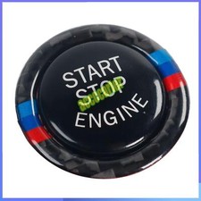 Start Stop Knopf glanz passend Ring für BMW 3er E90/E91 5er E60 X5 E70 X6 E71