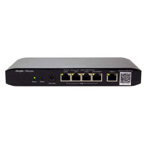 RG-EG105G-P-V2 Reyee 5-Port Cloud Managed PoE Router - Picture 2 of 10