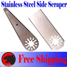 Side Scraper Oscillating MultiTool Blade For Ridgid Chicago Blue Hawk Milwaukee 